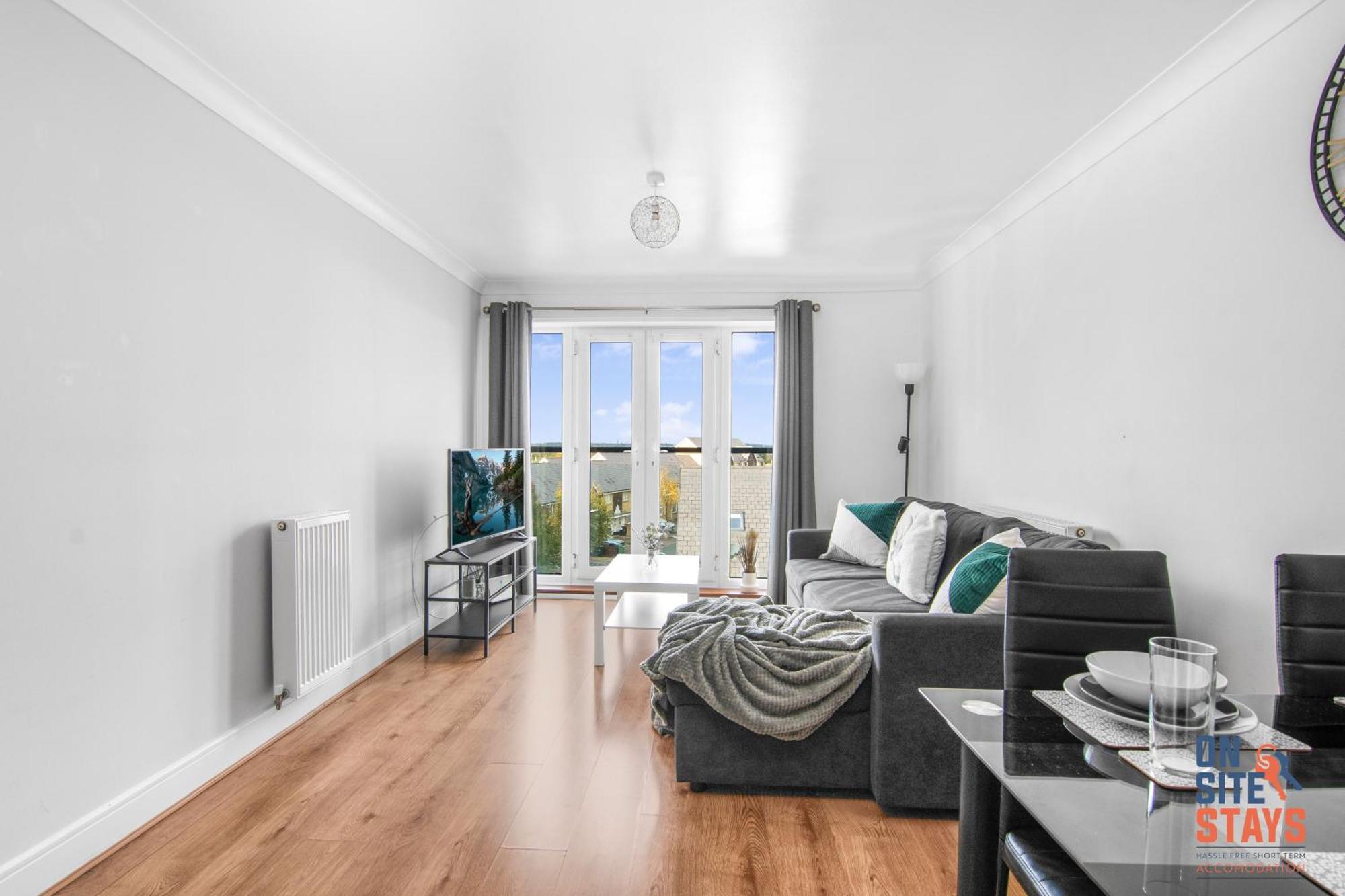 Onsitestays - Cosy 2-Bedroom Apartment With Free Parking, Wi-Fi & London Links Northfleet 外观 照片